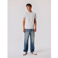 Name It Loose Fit Jeans - Medium Blue Denim/Dirty Wash