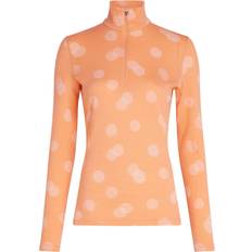 Wol Ondershirts Icebreaker 260 Vertex Falling Flakes - Oranje