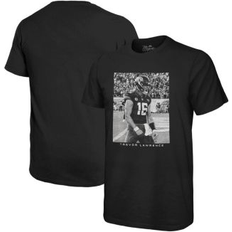 Majestic Men's Threads Trevor Lawrence Black Jacksonville Jaguars Oversized Player Image T-shirt Black