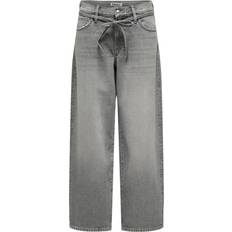 Bomuld - Dame Jeans Only ONLGianna Jeans - Grey Denim