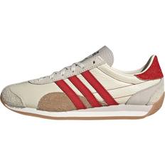 Adidas Multicoloured Trainers adidas Country OG Shoes - Off White/Better Scarlet/Grey One