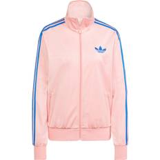 Recycled Fabric - Unisex Outerwear adidas Firebird Track Top - Semi Pink Spark/Blue