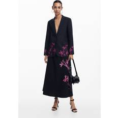 Skirts Desigual Orchid Midi Skirt - Black