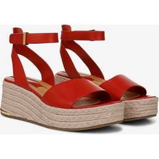 Franco Sarto Heeled Sandals Franco Sarto Tiffany Platform Espadrille Sandals - Vintage Red Leather