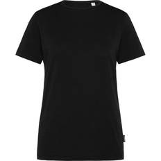 Armani Exchange Damen Hemden Armani Exchange V-Neck Embellished Logo T-Shirt - Black