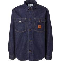 Unisex - XL Hemden Carhartt WIP Lincoln Shirt Jacket - Blue