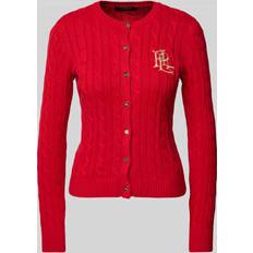 Mujer - Rojo Cárdigans Lauren Ralph Lauren Cárdigan - Rojo/Offwhite