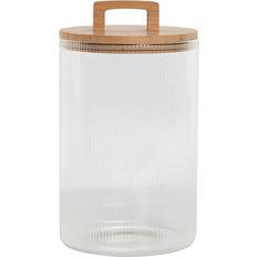 Bambu Ruokasäiliöt Home ESPRIT Clear Bamboo Crystal 4L Lunch Box Food Container