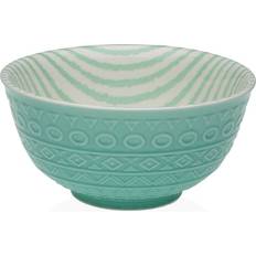 Turquesa Ensaladeras Versa tile Turquoise Ceramic Snack 16 x 7.7 x 16 cm Serving Bowl