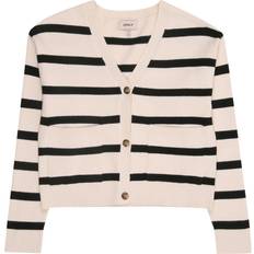 Sort Trøjer Børnetøj Kids Only Kogama Cardigan - Beige/Sort