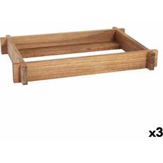 Acacia Holder Sæt 26.5 x 16.2 x 4 cm