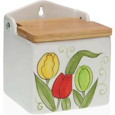 Bamboo Spice Mills Versa Ceramic Bamboo Shaker 10 x 12.5 x 11 cm Salt Mill