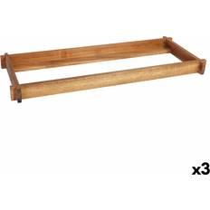 Holder Akaciefad Sæt 53 x 16.2 x 4 cm