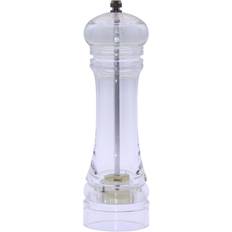 Transparent Spice Mills Alexandra House Living Transparent Plastic Peppermill 5 x 20 x 5 cm Spice Mill