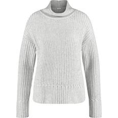 Gerry Weber Vaatteet Gerry Weber Strickpullover mit Stehkragen Langarm - Grau