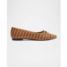 42 ⅓ - Femme Ballerines Schutz Arissa Straw Flats - Women's