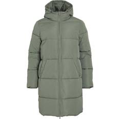 Nainen - Vihreä Takit Vila Hooded Coat