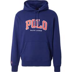 Polo Ralph Lauren Orange Jumpers Polo Ralph Lauren Logo Hoodie Pullover Hoodie - Navy