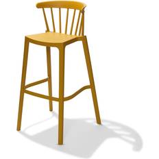 Yellow Seating Stools ClassicLiving Aisling Bar Yellow 103cm H X 56cm W X 55cm D Seating Stool