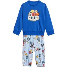 Rød Tracksuits Børnetøj adidas Seasonal Essentials Fun Track Suit Set - Kids