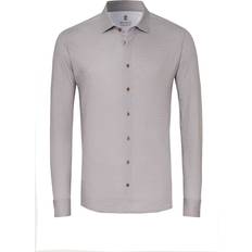 DESOTO Timeless Elegance Print Shirt - Beige