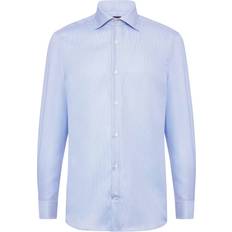 Tencel Skjorter Boggi Milano Skjorte - Lyseblå