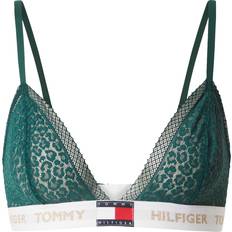 Tommy Hilfiger Green Bras Tommy Hilfiger Heritage Leopard Lace Triangle Bra