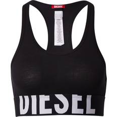 Diesel Donna Reggiseni Diesel Soutien-Gorge De Sport Avec Logo - Nero/Bianco