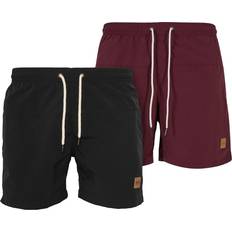 Urban Classics Block Swim Shorts - Schwarz