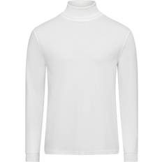 Karl Kani Skjorter Karl Kani Langærmet T-shirt Med Signaturprint - Hvid