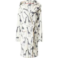 White Robes Chelsea Peers Giraffe Dressing Gown - White