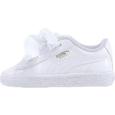 Puma Basket Heart Patent Sneakers - Vit