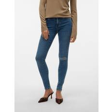 Polyester - Unisex Jeans Vero Moda VMTanya Jeans - Blue Denim