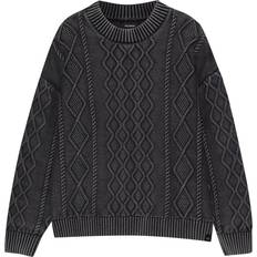 Pull&Bear Dame Sweatere Pull&Bear Pullover - Sort