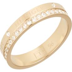 Tommy Hilfiger Rings Tommy Hilfiger Women's Ring in Yellow Gold Embellished - Yellow Gold