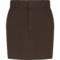 Dickies Women Skirts Dickies Mini Work Skirt Woman - Dark Brown