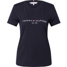 Tommy Hilfiger Bluser Tommy Hilfiger Heritage Brand Dame T-Shirt - Navy