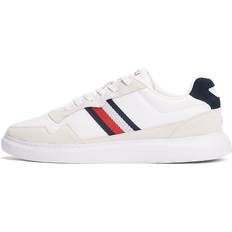 Tommy Hilfiger Bleu Chaussures Tommy Hilfiger Sneaker Label für Herren - Blau/Rot/Weiß