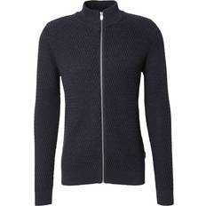 Lindbergh M Trøjer Lindbergh Cardigan - Blå