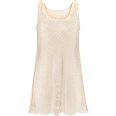 Guld - Midikjoler Jette Coctailkjole - Beige/Guld/Blandingsfarvet