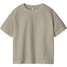 Bruna Överdelar Barnkläder Name It T-shirt - Pure Cashmere