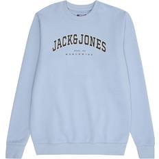 M Sweatshirts Jack & Jones Logotyp Sweatshirt Junior Blå