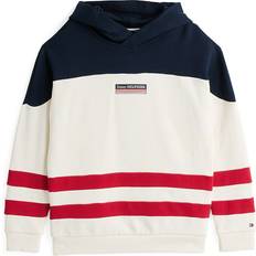 Calico Tommy Hilfiger Kid's Color Block Hoodie with Stripes - Calico Clrblock