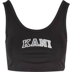 Grau Bikinioberteile Karl Kani Bustier Top - Schwarz/Weiß