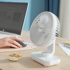 InnovaGoods Ventilatorer InnovaGoods Genopladelig Bordventilator Fanrec Ø14CM 3600mAh