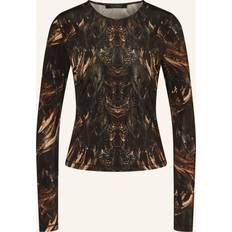 Fabric - Woman Blouses AllSaints Katlyn Long Sleeve Top - Charm Black