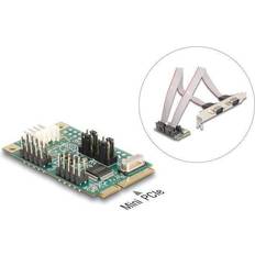 DeLock Mini PCIe RS-232 5V 12V