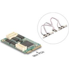 DeLock Mini PCIe I/O Full Size 4 x RS-232