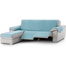 Turquoise Sofas Eysa MONTBLANC Turquoise Right Chaise Longue Cover 100 x 110 x 240 cm Sofa