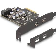 DeLock PCI Express x4 2x Extern USB C 1 x Intern